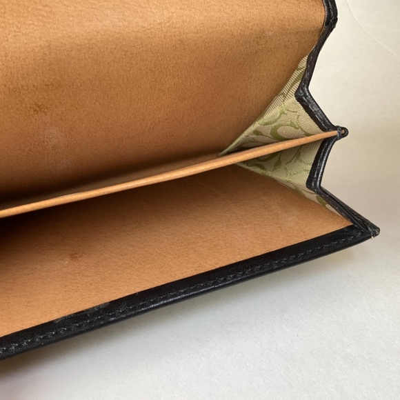 Coach Women’s Wallet - Black Leather - Picture 4 of 5